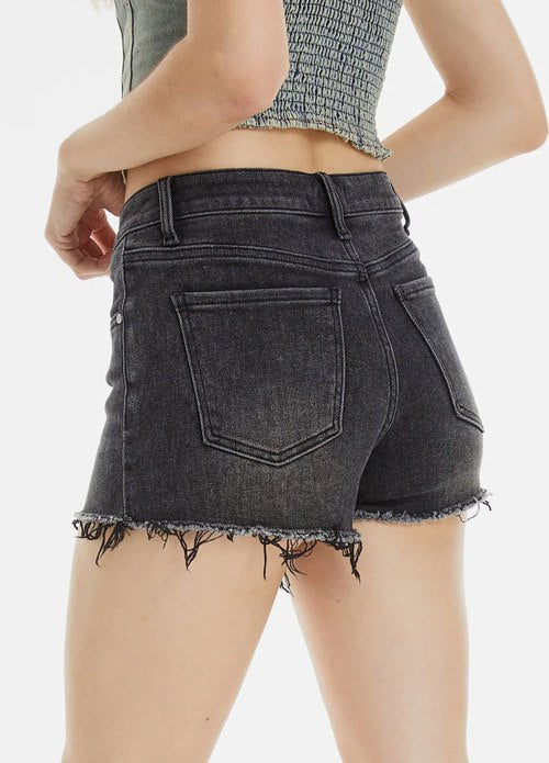 Women's BAYEAS Raw Hem Denim Shorts