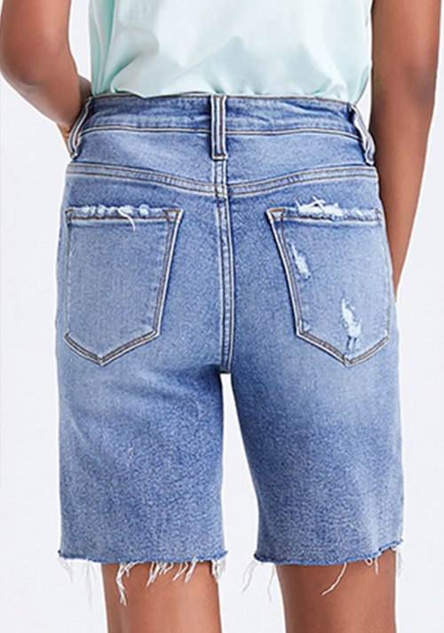 Women's BAYEAS High Rise Denim Shorts