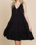Women's Culture Code Racerback Tiered Tank Dress