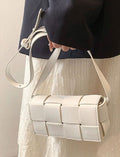 Women's Zenana Vegan Leather Woven Crossbody Bag
