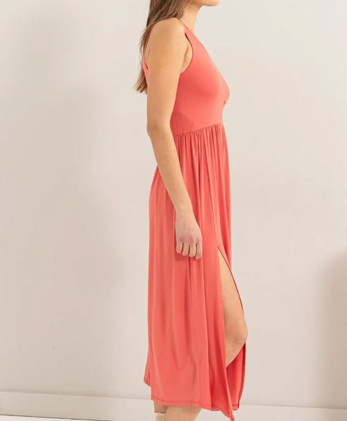 Women's HYFVE Sleeveless Slit Midi Dress