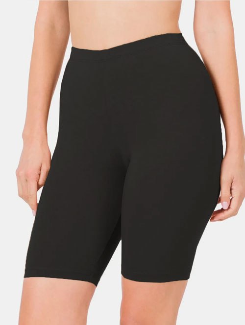 Women's Zenana High Waist Biker Shorts