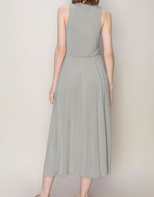 Women's HYFVE Sleeveless Slit Midi Dress
