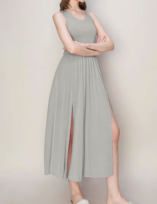 Women's HYFVE Sleeveless Slit Midi Dress