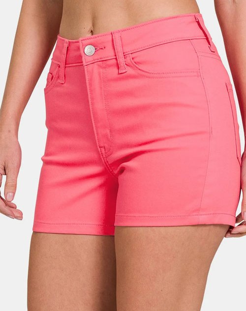Women's Zenana High Waist Denim Shorts