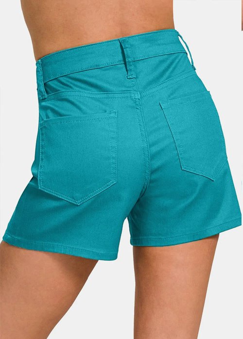 Women's Zenana High Waist Denim Shorts