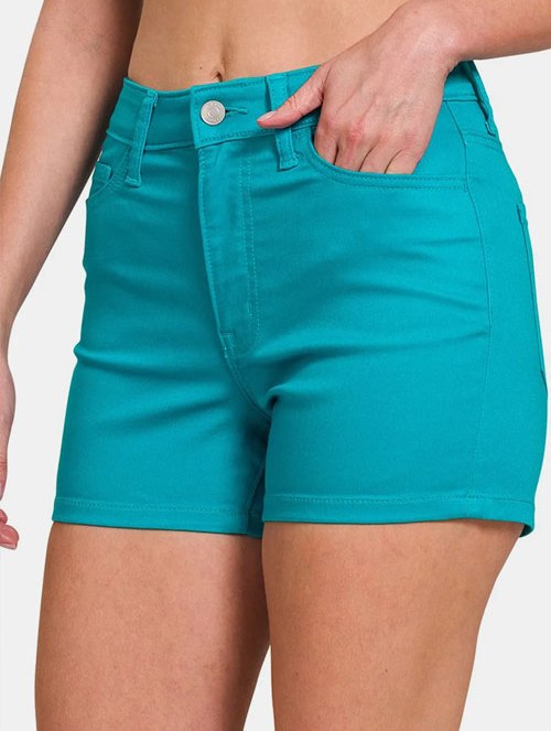 Women's Zenana High Waist Denim Shorts