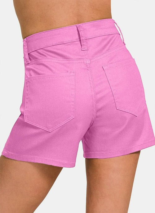 Women's Zenana High Waist Denim Shorts