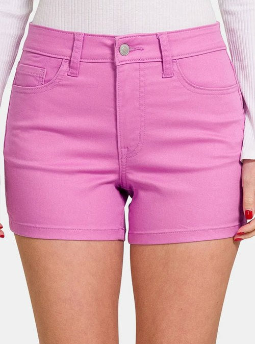 Women's Zenana High Waist Denim Shorts