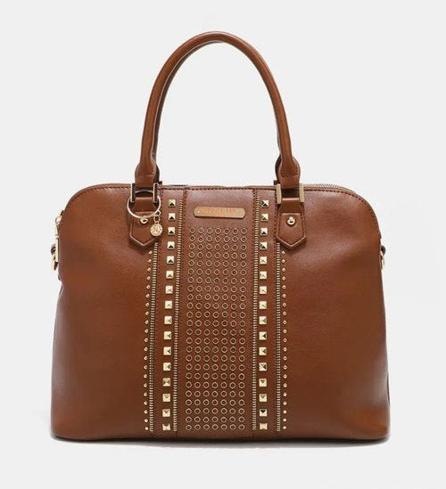 Women's Nicole Lee USA Studded Decor Handbag