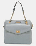 Women's Nicole Lee USA Diamond Quilted Crossbody Bag