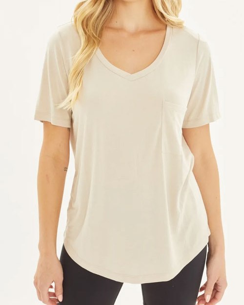 Women's Love Tree V-Neck Short Sleeve T-Shirt