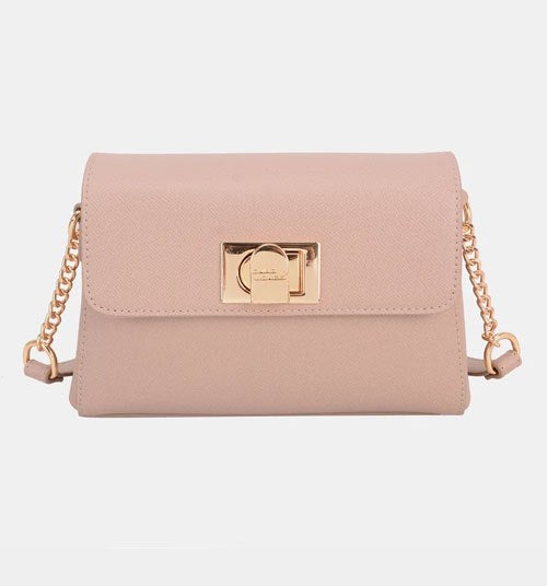 Women's David Jones PU Leather Crossbody Bag