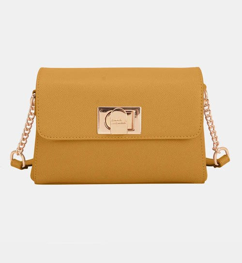 Women's David Jones PU Leather Crossbody Bag