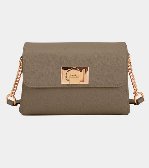 Women's David Jones PU Leather Crossbody Bag