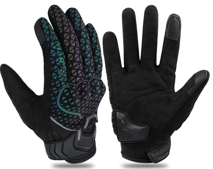 Full Protection Motorcycle Riding Gloves – Lightweight & Breathable for Warm Weather