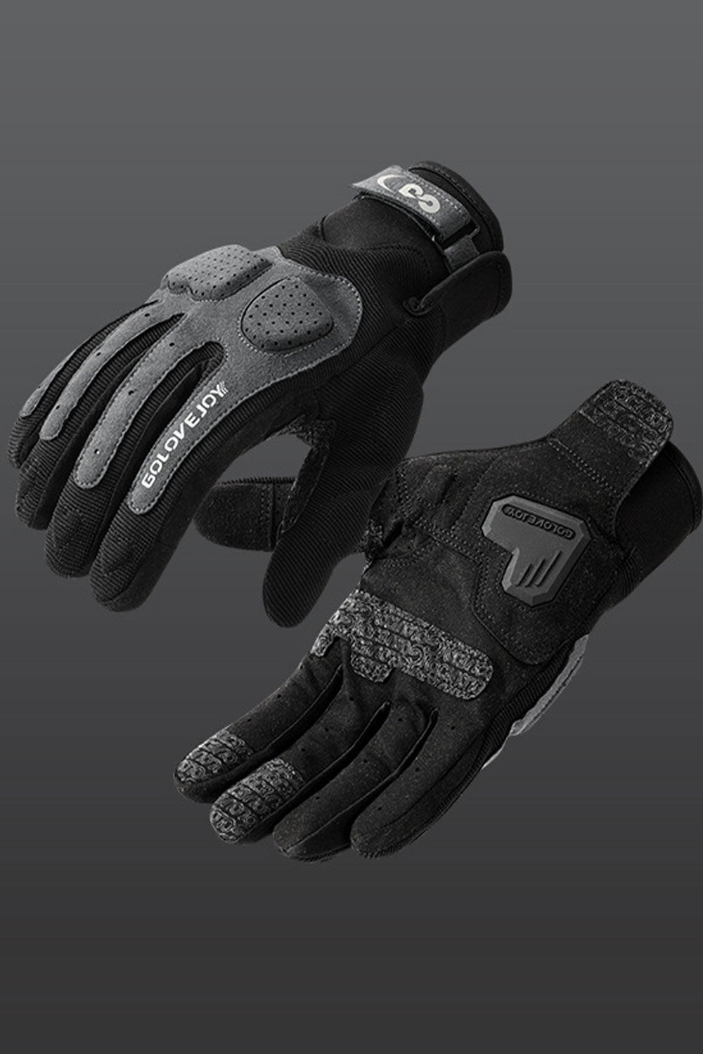 Outdoor Cycling & Motorcycle Gloves – Thickened, Anti-Scratch, Wear-Resistant, All-Season Protection