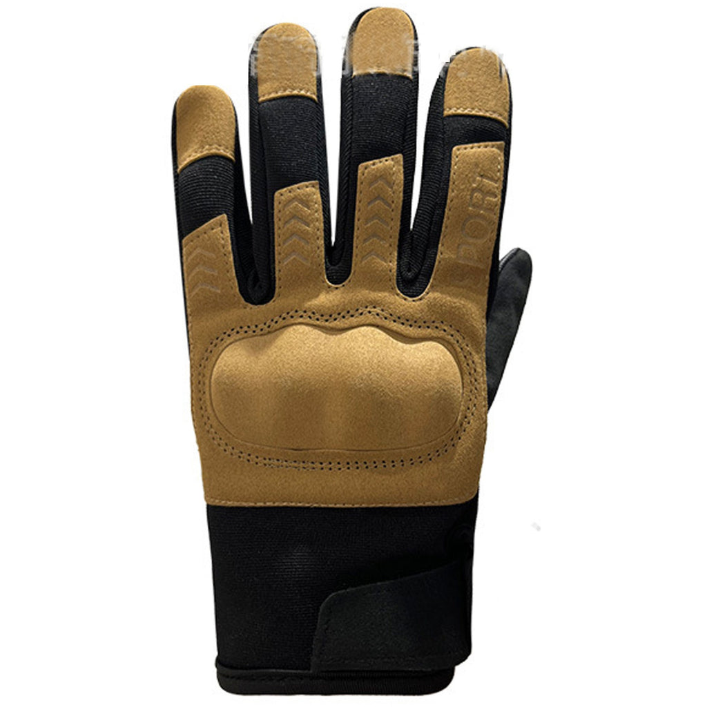 Men's Motorcycle Gloves - Autumn Winter Touchscreen Racing Gloves, Warm, Anti-Wear, Anti-Fall, Full-Finger Riding Gloves for Bik