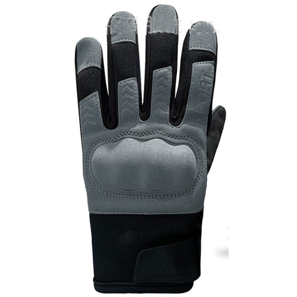 Men's Motorcycle Gloves - Autumn Winter Touchscreen Racing Gloves, Warm, Anti-Wear, Anti-Fall, Full-Finger Riding Gloves for Bik