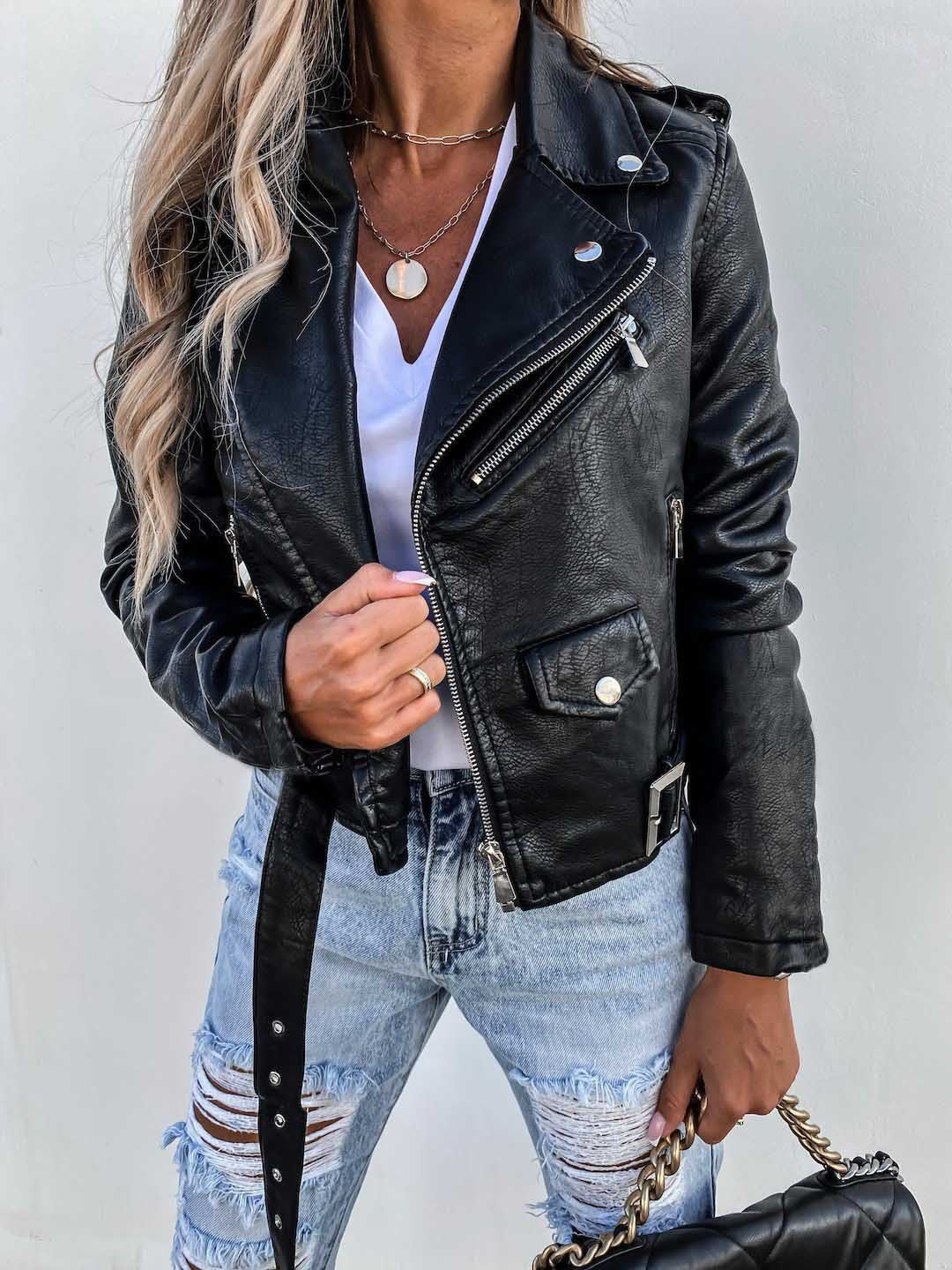 Timeless Women’s Leather Jackets Stylish & Durable Outerwear