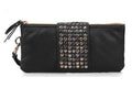Women's New Fashion Evening Bag Rrivets Holding Black