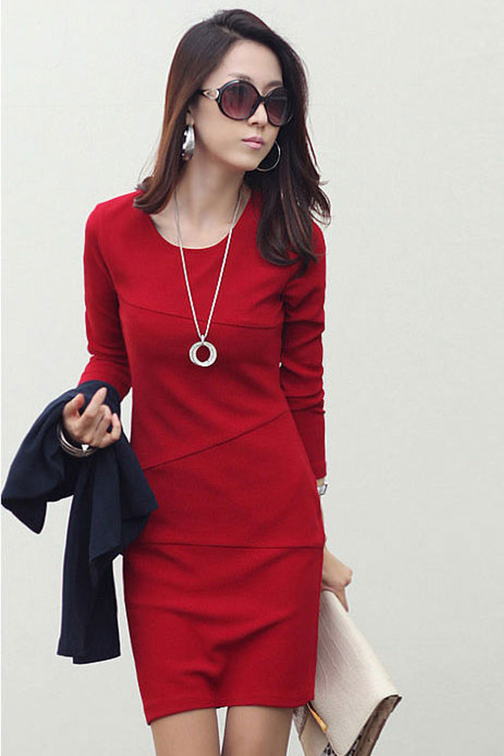 Women's Wrinkle Based Skirt Style Dress