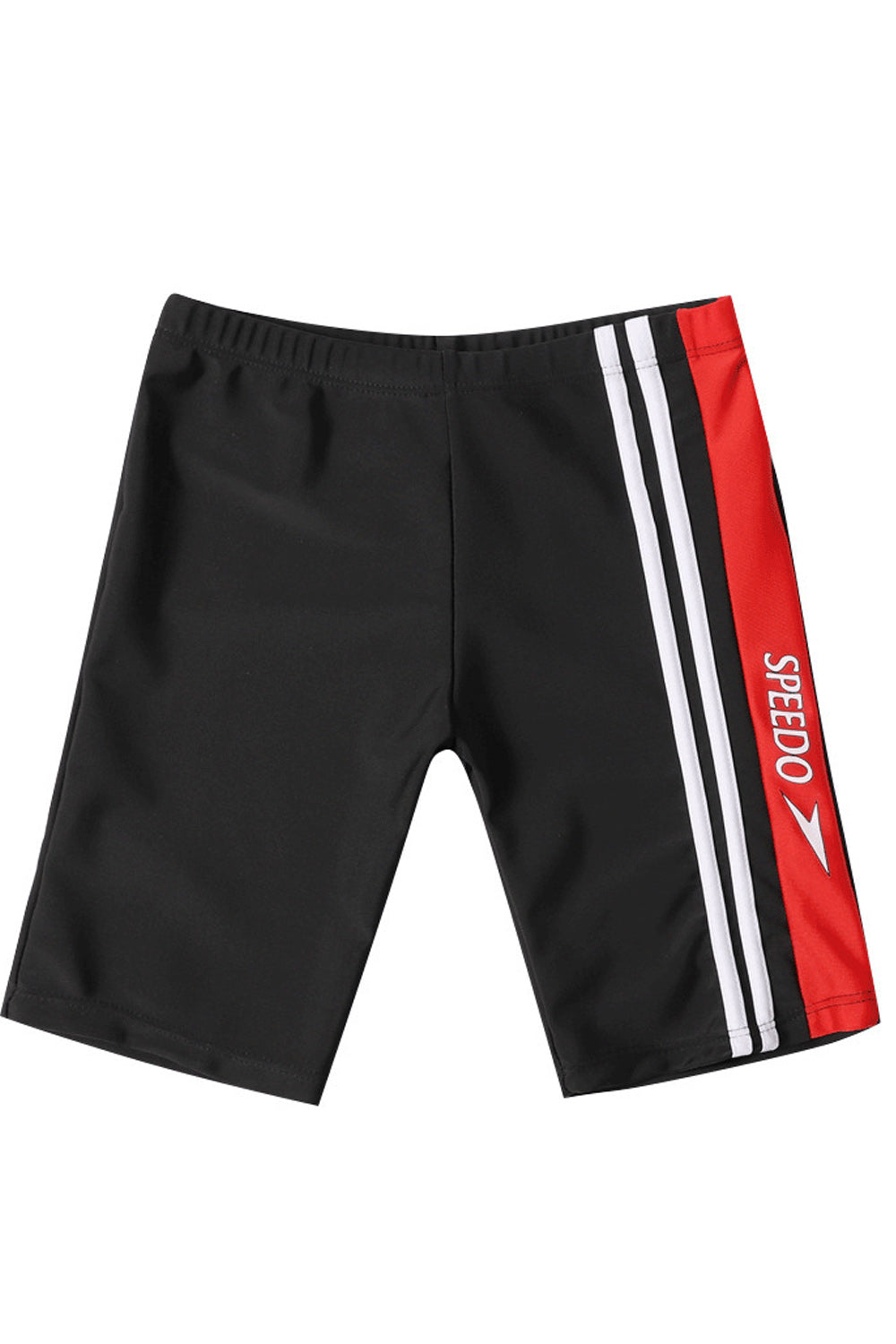 Kids Boys Comfort Side Striped Elastic Waist Swim Short
