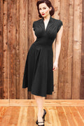 Women Dress V-Neck Stretched Tight Style Dresses