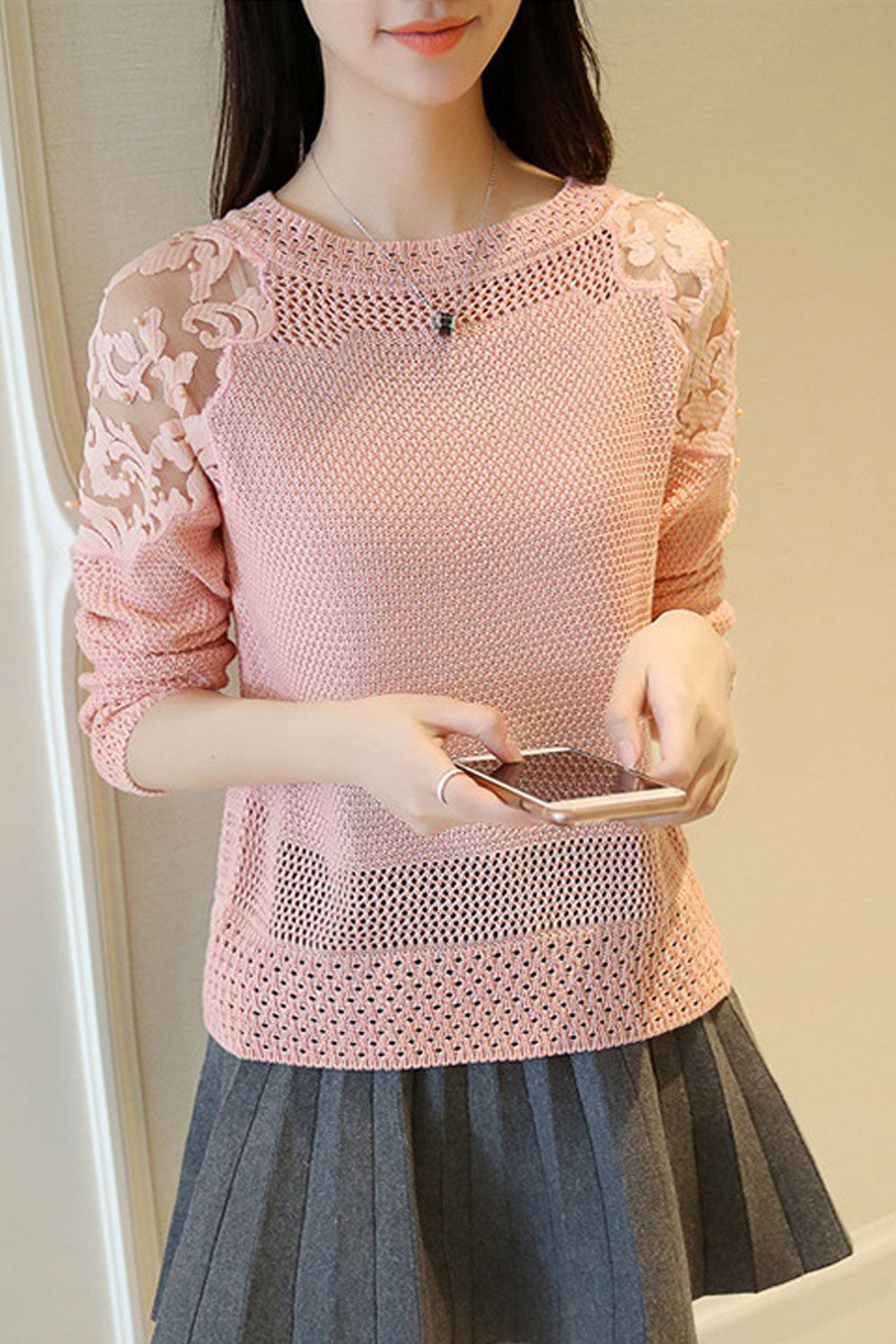 Women Striped Thick Elegant Winter Sweater