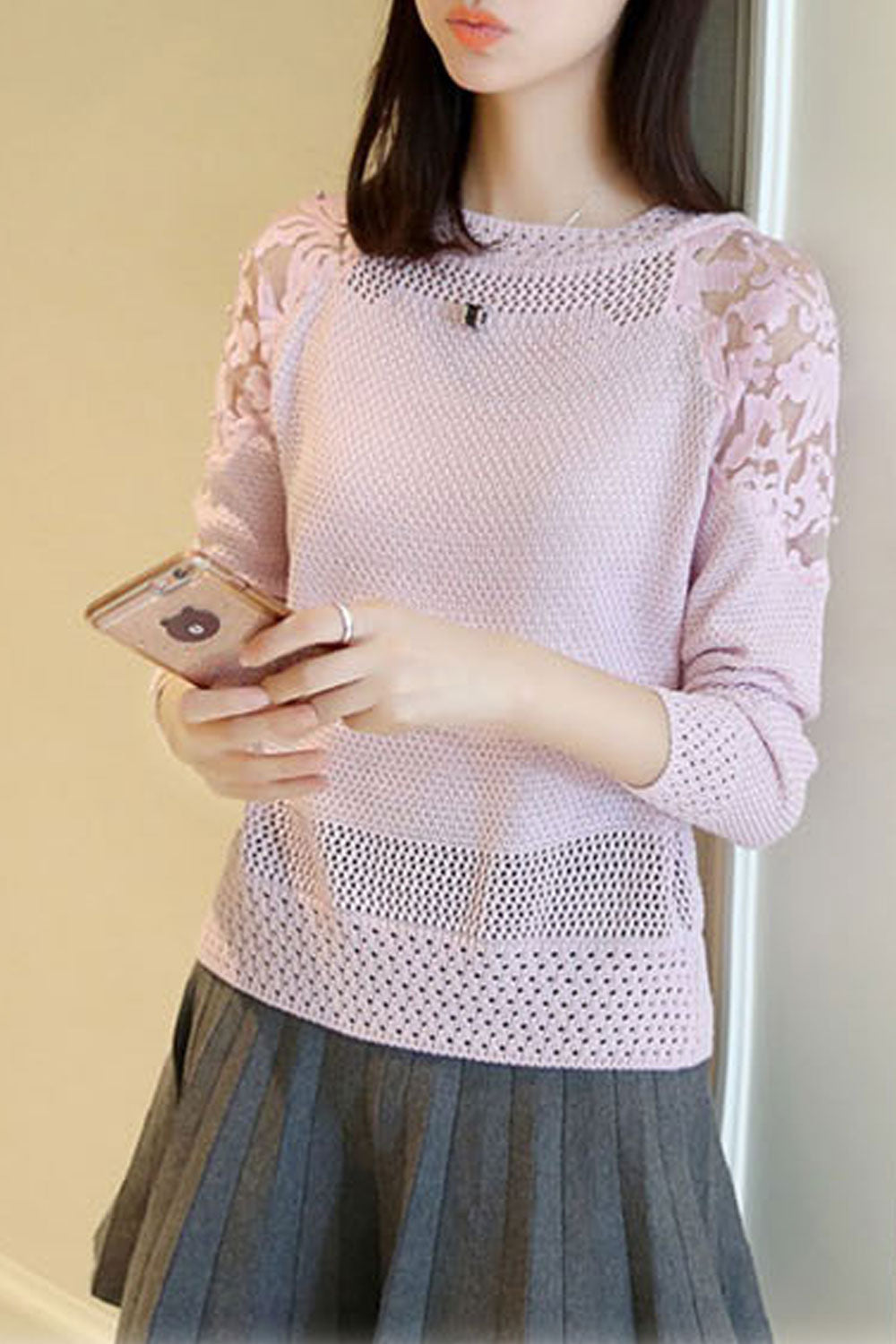 Women Striped Thick Elegant Winter Sweater