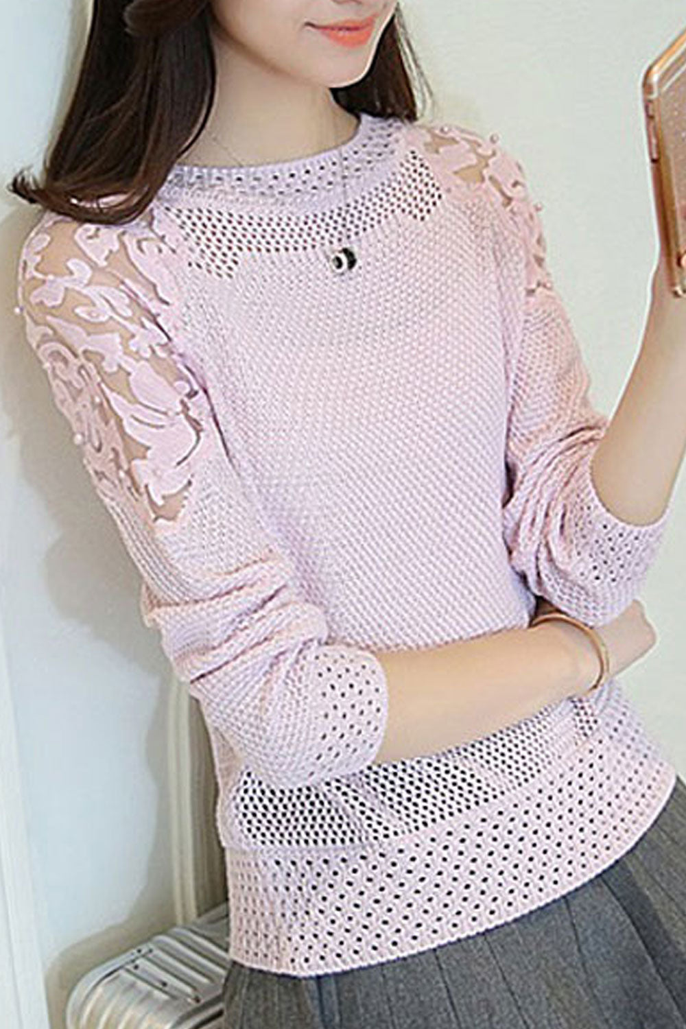 Women Striped Thick Elegant Winter Sweater
