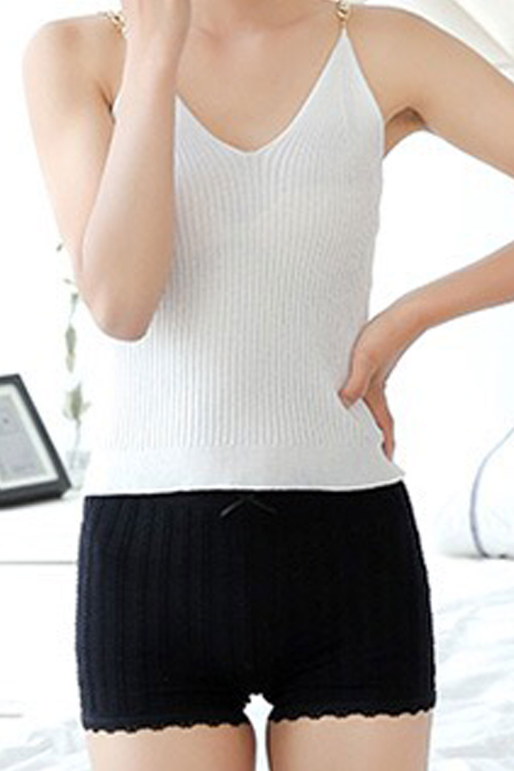 Women High Flexible Comfort Sleep Thin Panty