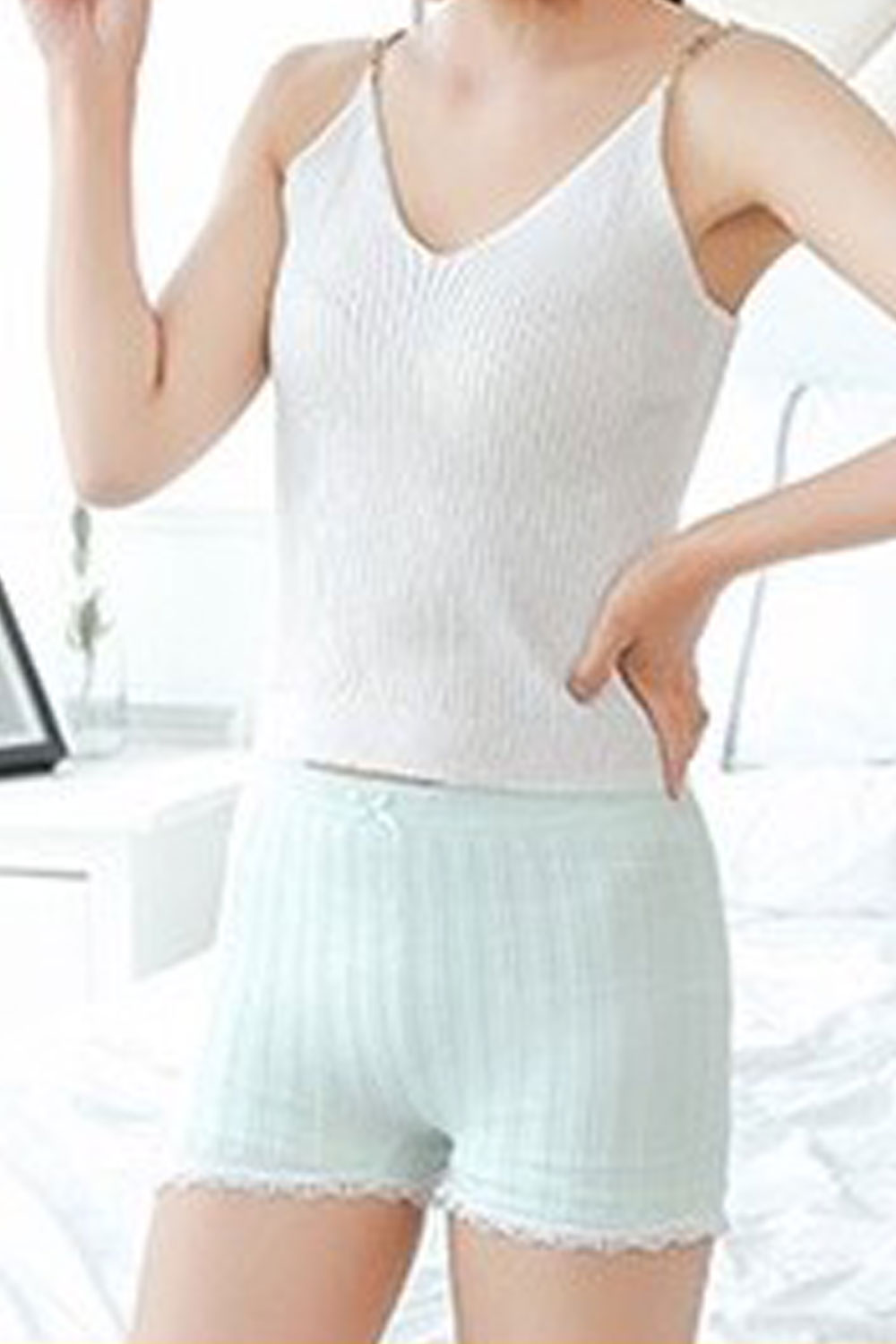 Women High Flexible Comfort Sleep Thin Panty