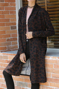 Women Dazzling Solid Color Loose Cardigan