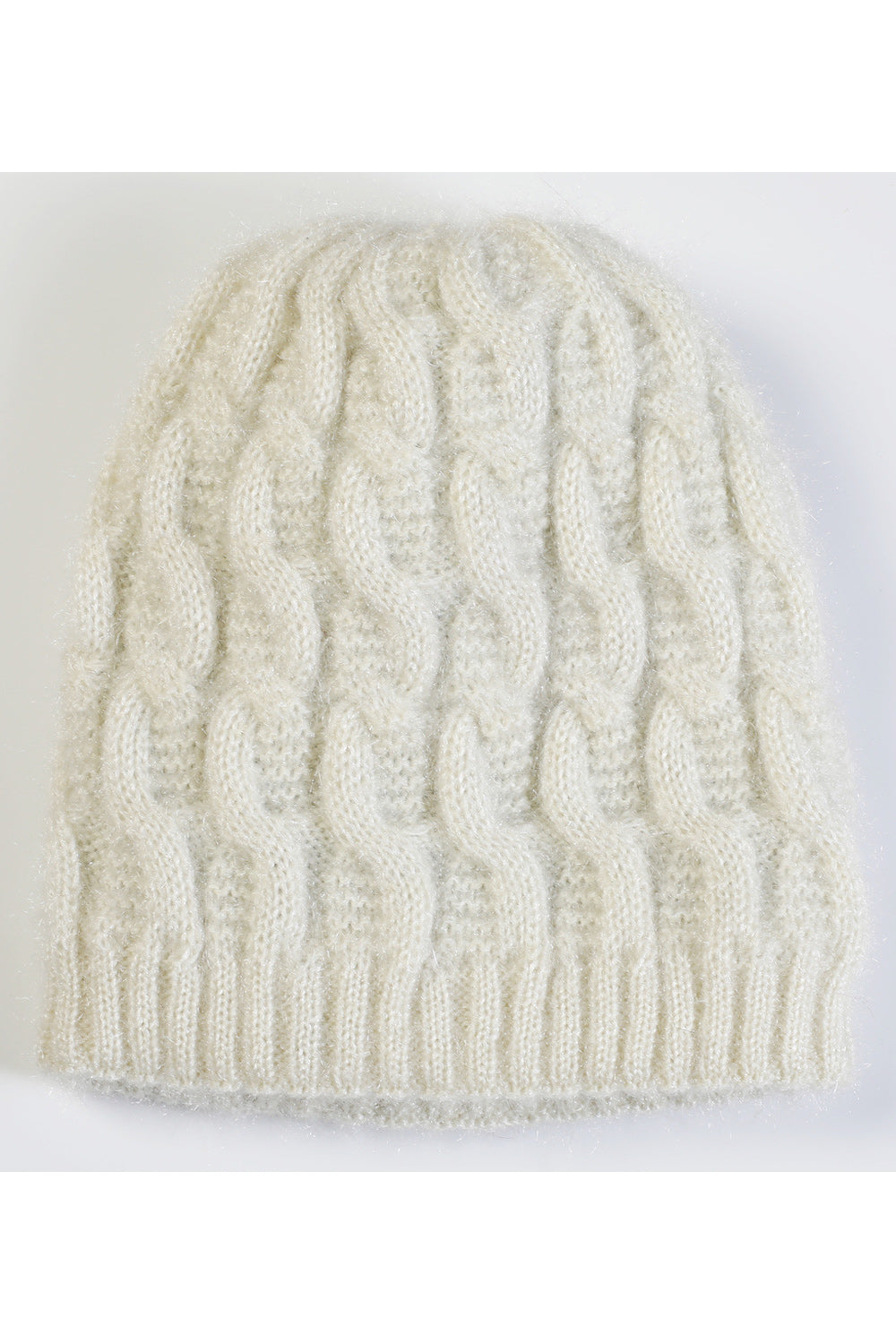 Women Simple Solid Pattern Classy Winter Knitted Hat