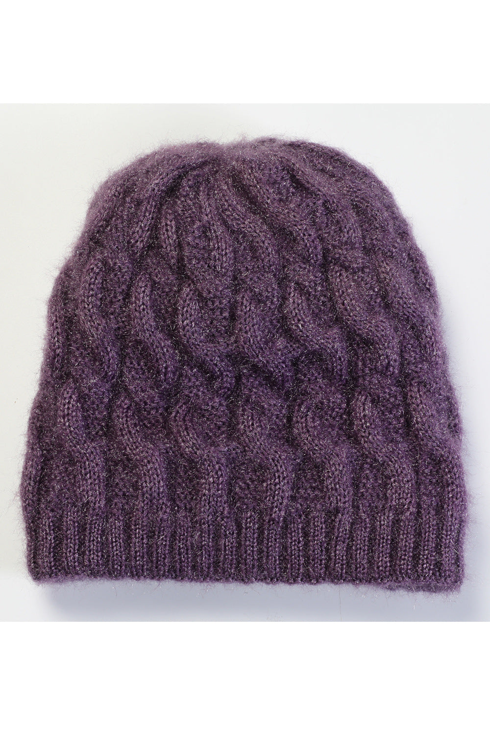 Women Simple Solid Pattern Classy Winter Knitted Hat