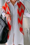 Women Triangular Shape Winter Cozy Thick Muffler