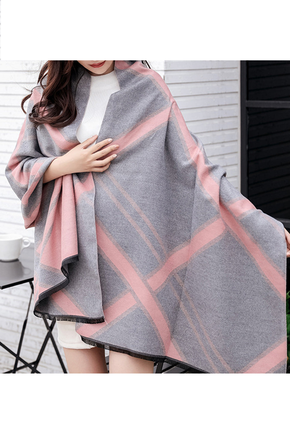 Women Lightweight Thick Stylish Warm Comfy Shawl