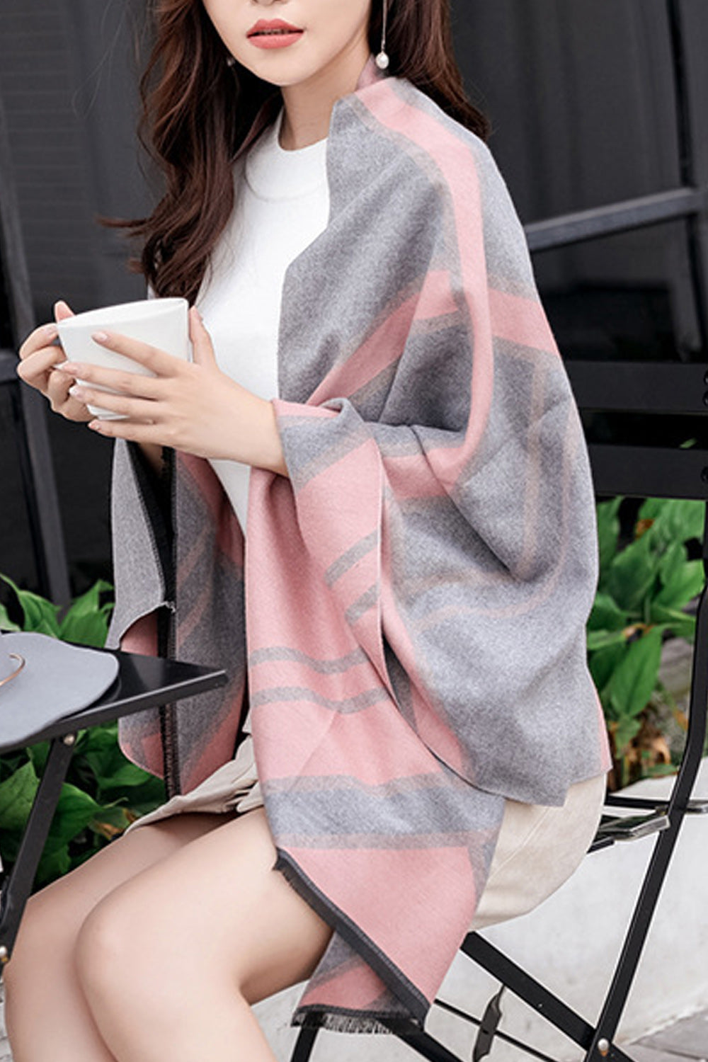 Women Lightweight Thick Stylish Warm Comfy Shawl