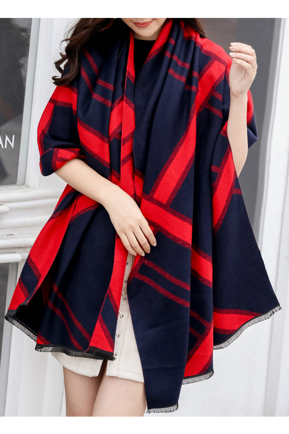 Women Lightweight Thick Stylish Warm Comfy Shawl