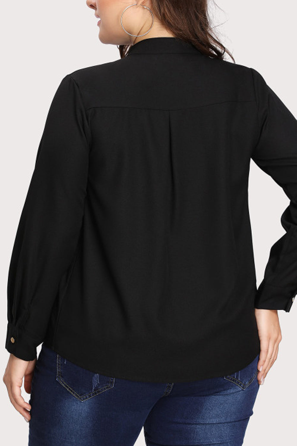 Women Loose Fit Long Sleeve Stylish Top