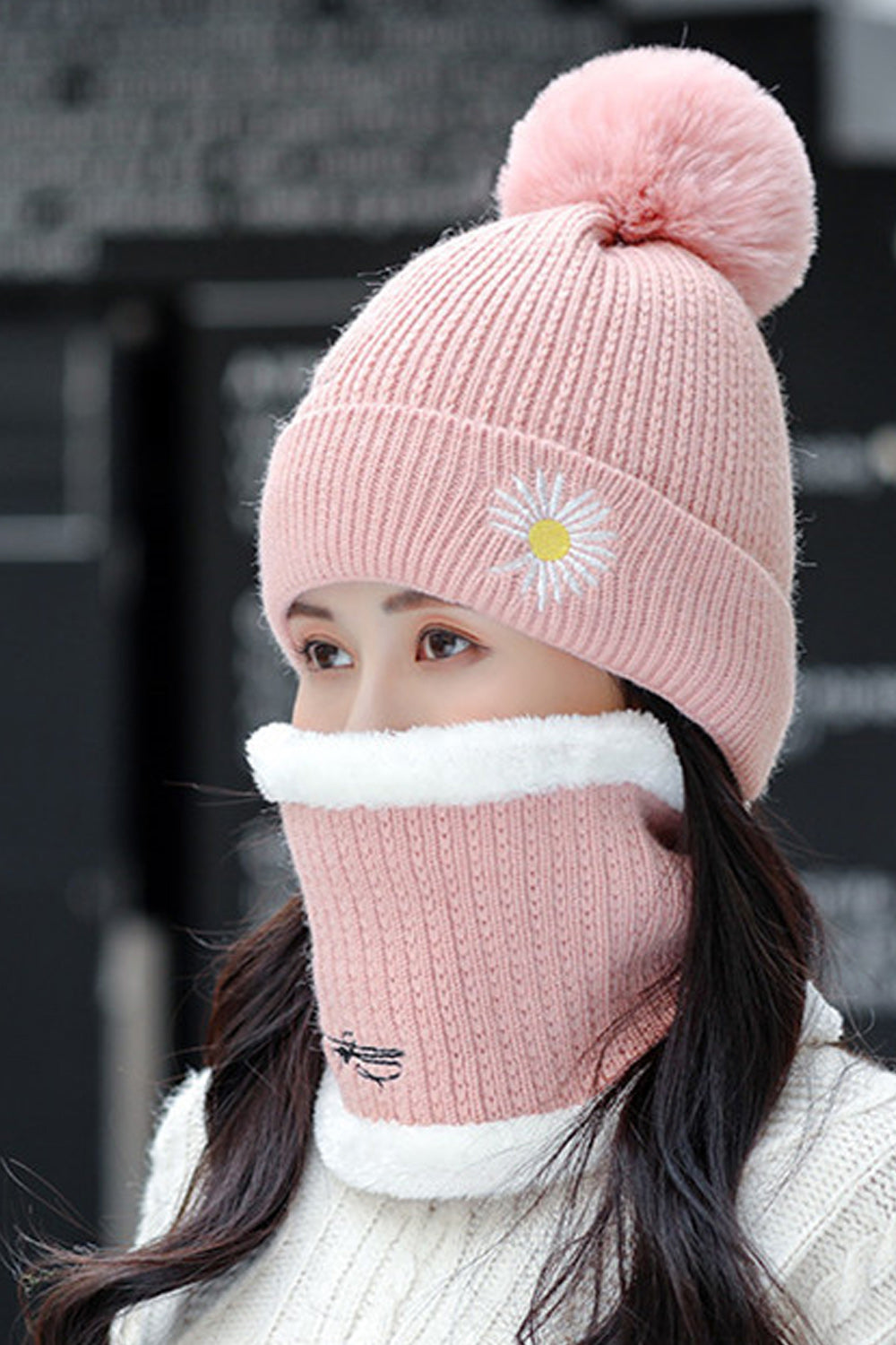 Women Decent Styled Casual Warm Lovely Knitted Hat