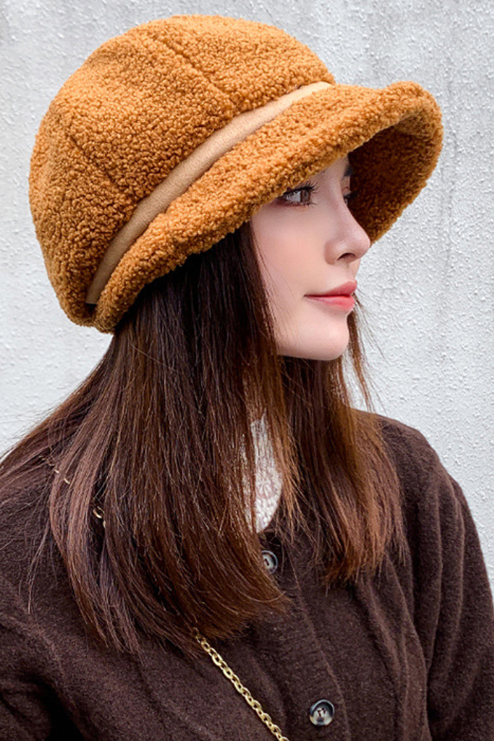 Women Pretty Solid Colored Warm Easy Knitted Hat