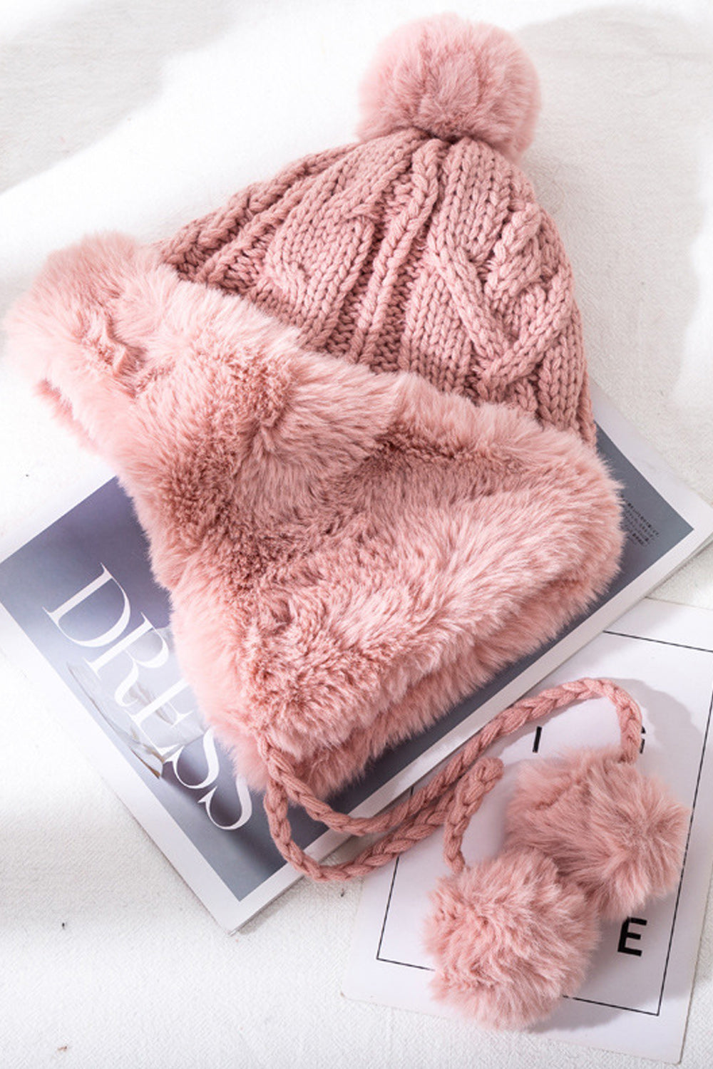 Women Pretty Solid Colored Classy Cozy Knitted Hat
