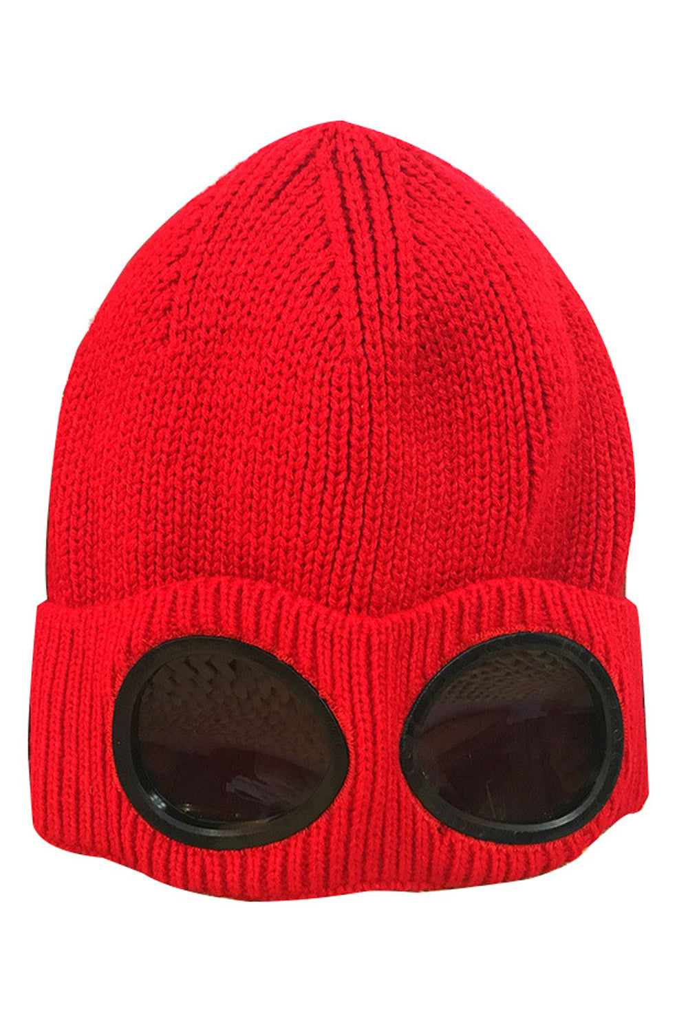 Women Fashion Ski Windshield Cold Proof Knitted Hat