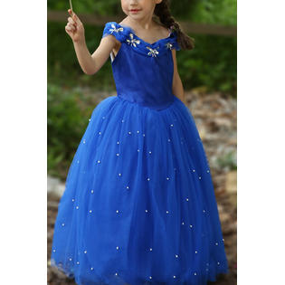 Kids Girls Sleeveless Ball Gown Cinderella Dress
