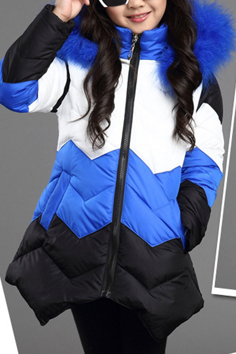 Kids Baby Girls Stylish Thick Warm Jacket
