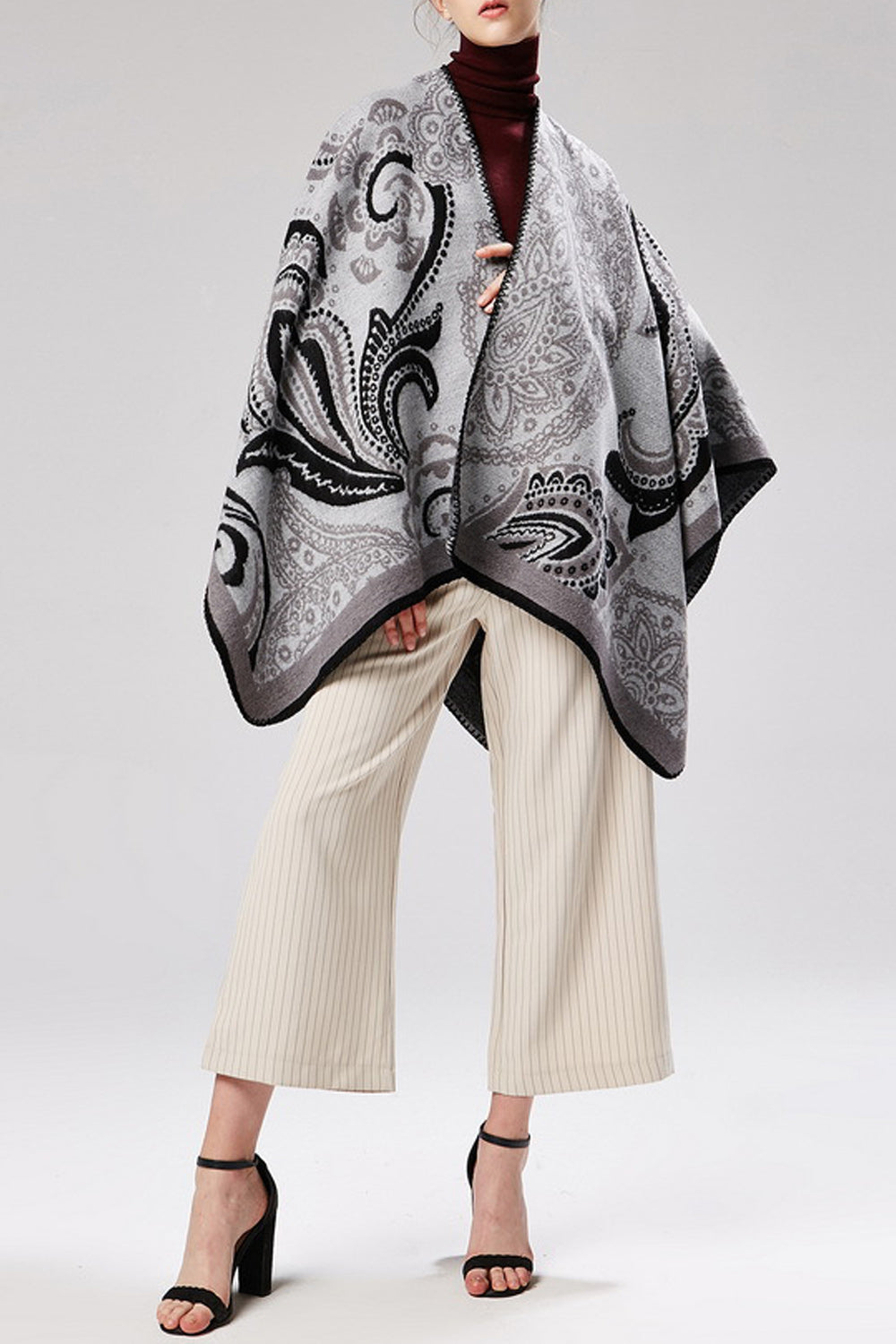 Women Fashion Warm Thick Cashmere Shawl
