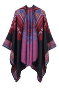 Women Thick Printed Warm Cashmere Shawl