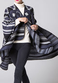 Women Fashion Printed Thick Cashmere Shawl